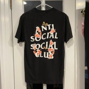 Anti Social Social Club cherry blossom tshirt, size M